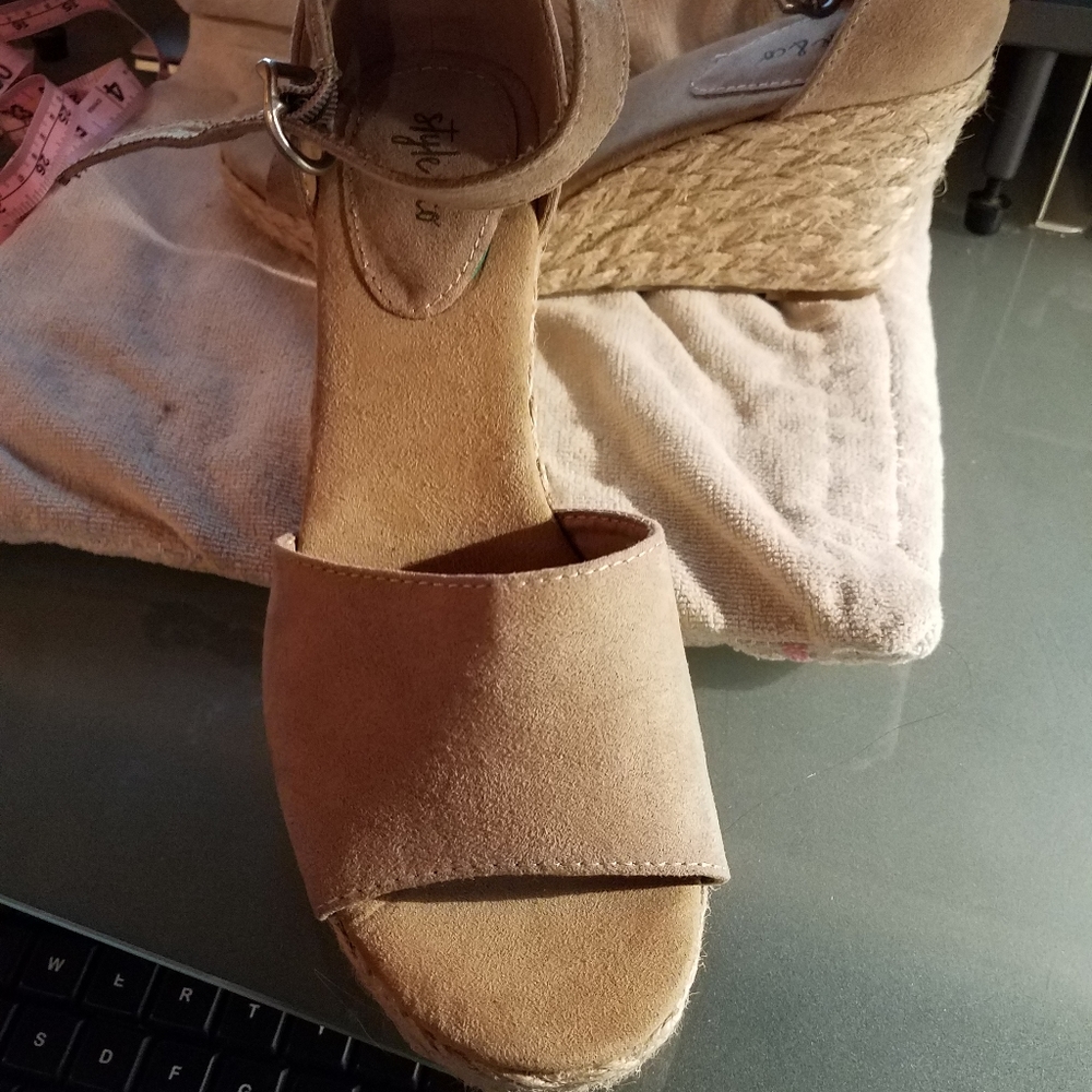 NEW Style & Co wedge sandals